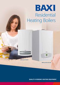 BAXI residential boilers Brochure 1